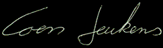 Coen Jeukens (handgeschreven)